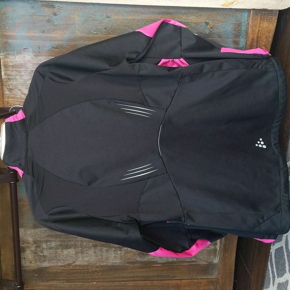 Craft L3 Protection Black & Pink Full Zip Cycling Jacket - Women's XL - Picture 8 of 8